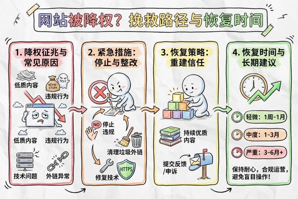 网站被降权办法