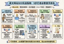英文网站SEO实战指南：9步打造谷歌首页排名-无忧SEO
