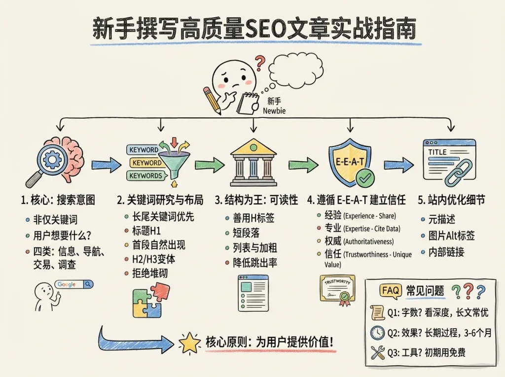 怎么撰写高质量SEO文章